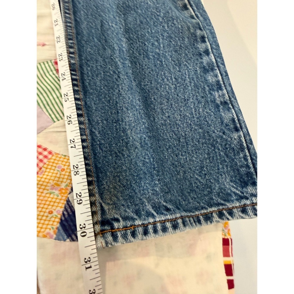 Vintage 90s Levis 505 Orange Tab Jeans Mens 34x31 Made in USA Straight Leg Denim - Picture 12 of 13